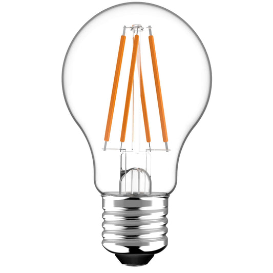 Sensor LED Lamp E27 met schemersensor - Automatisch aan in het donker - Warm wit