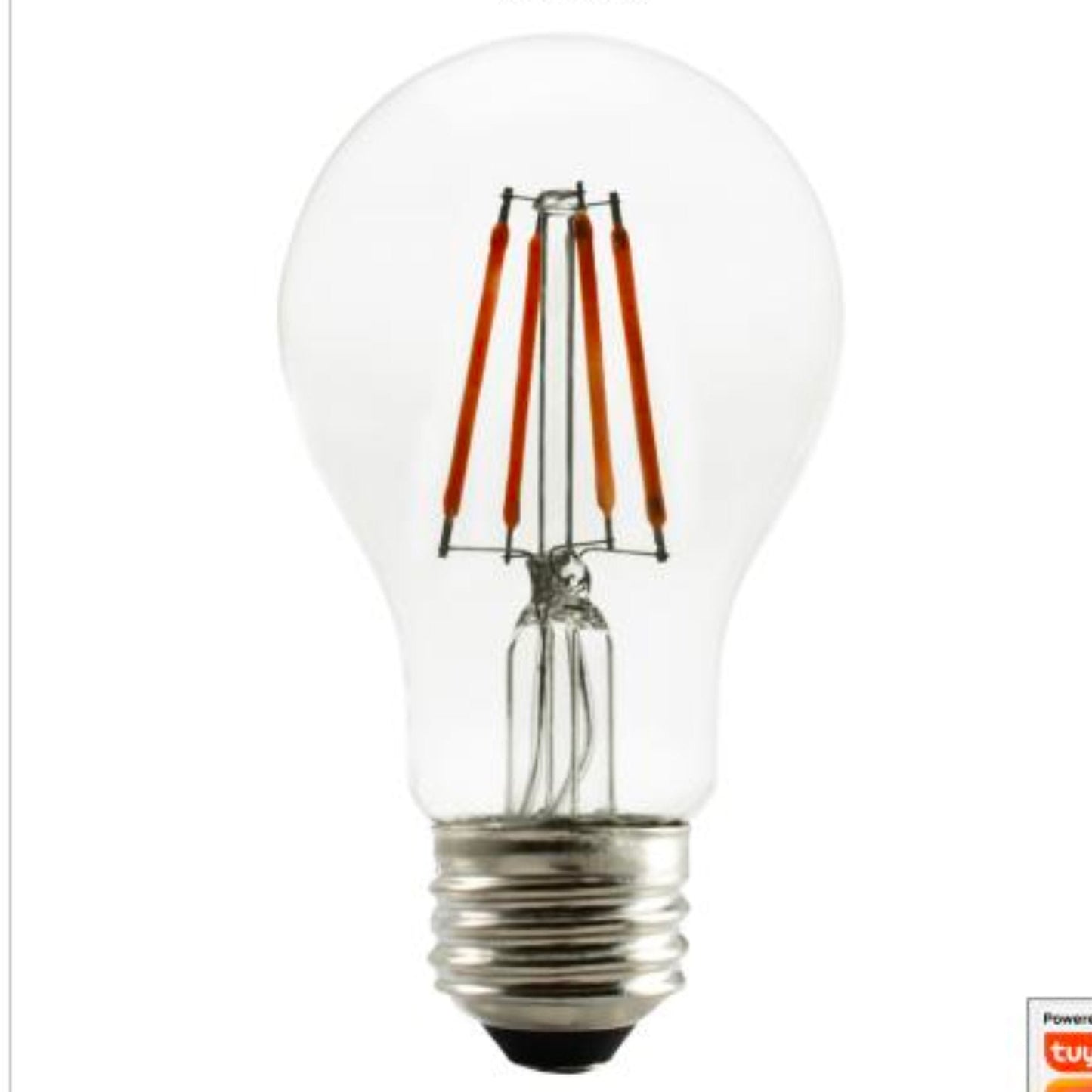 Smart LED Lamp E27 helder - Dimbaar warm wit licht - Bedienbaar met App