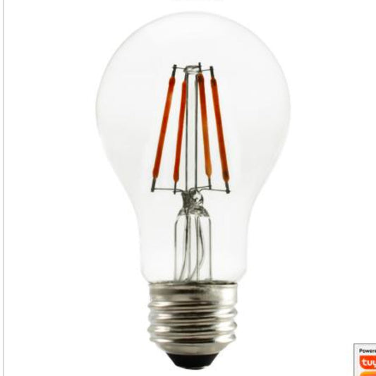 Smart LED Lamp E27 helder - Dimbaar warm wit licht - Bedienbaar met App