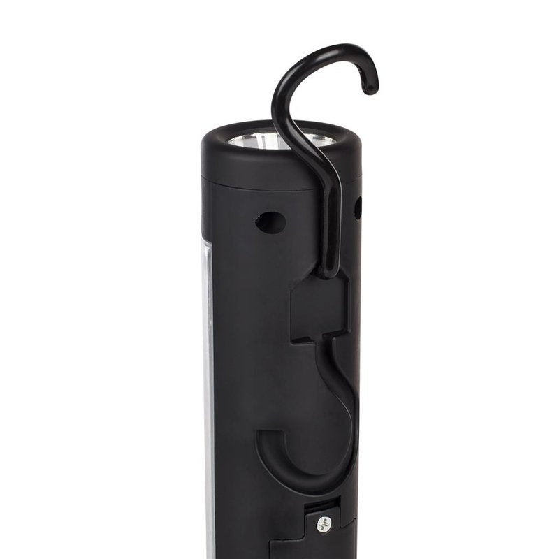 Smartwares LED Looplamp op batterijen met haak - Draai- en Kantelbaar - Draadloos - Zwart