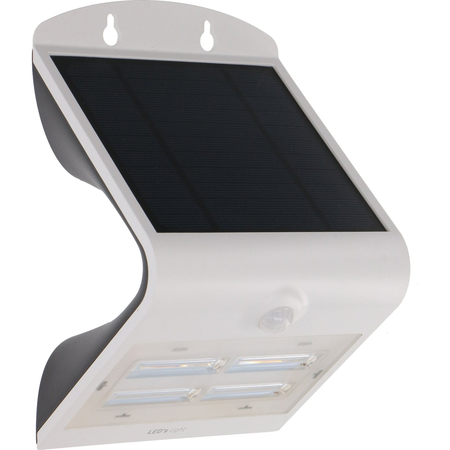 LED's Light Solar LED Wandlamp met Bewegingssensor 400 - 3 lichtstanden - Automatisch aan/uit - Wit