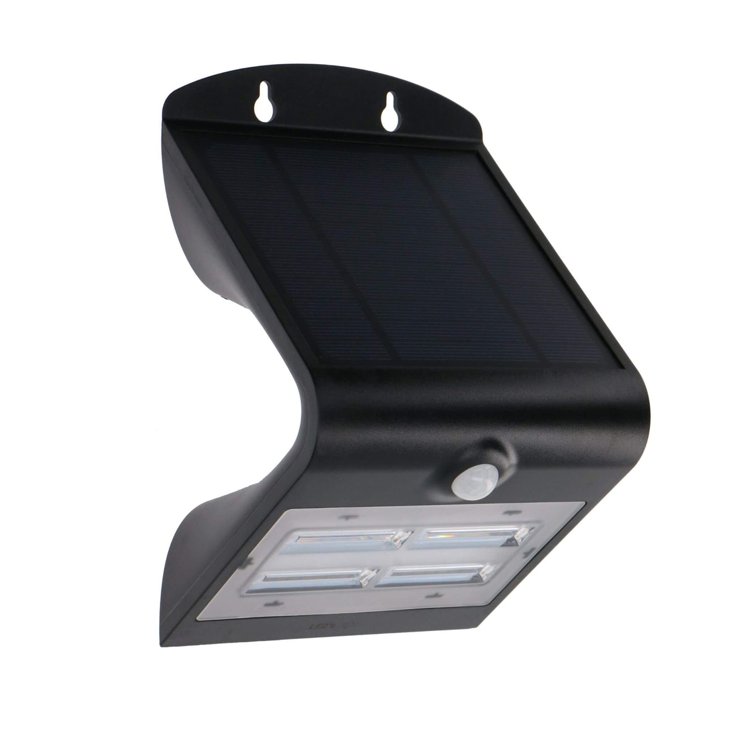 LED's Light Solar LED Buitenlamp met Bewegingssensor 400 - 3 lichtstanden - Automatisch aan/uit - Zwart