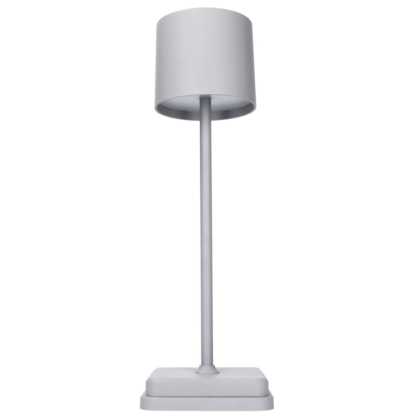TouchDim Oplaadbare LED Tafellamp - Dimbaar via aanraking - Binnen en buiten - Grijs