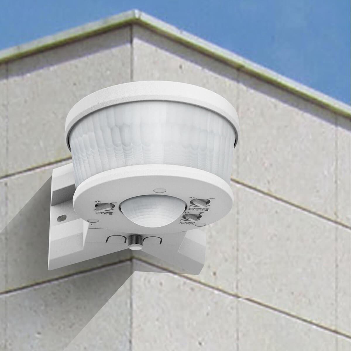 LED's Light Pro Bewegingssensor met Hoekprofiel - Universeel - 12 meter bereik - Wit