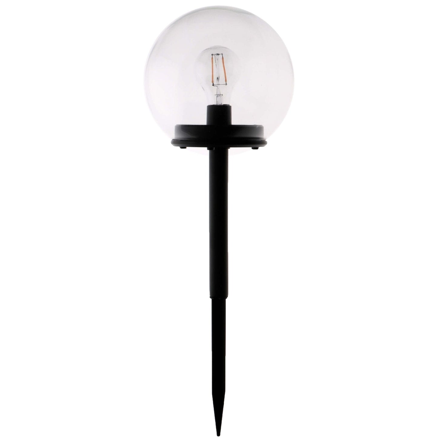 Vintage Solar Priklamp met sensor - Automatisch aan/uit - Warm wit licht - IP44 - 54 cm