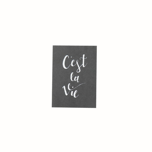 Ansichtkaart - C'est la Vie - Papier - Set van 5 -A6