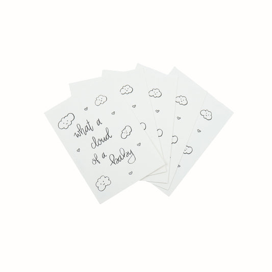 Ansichtkaart - Baby - Papier - Set van 5 - A6
