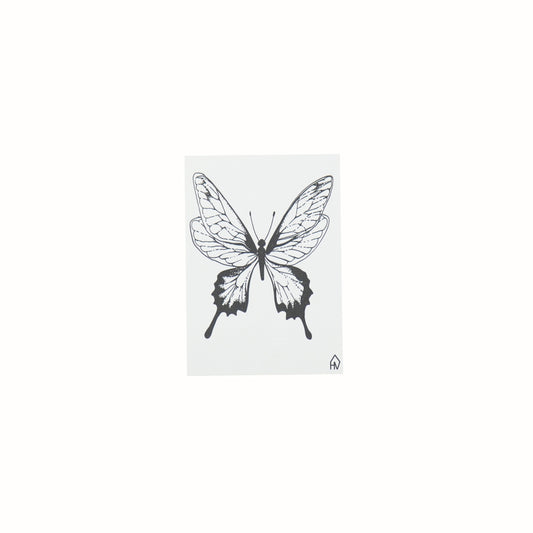 Ansichtkaart - Vlinder - Papier - Set of 5 - A6