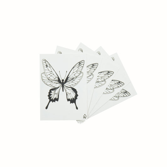 Ansichtkaart - Vlinder - Papier - Set of 5 - A6
