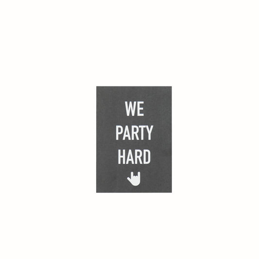 Ansichtkaart - We Party - Papier - Set van 5 - A6