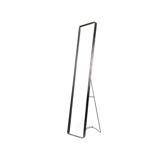 Passpiegel - Metaal - Zwart - 30x4x150cm