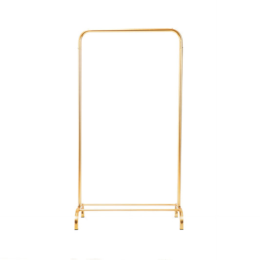 Kledingrek - Metaal - Goud - 80x40x150cm