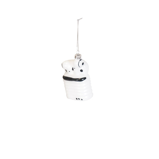 Ornament - Airpods - Kerstballen - Glas - 6,5x3,5x10,5cm