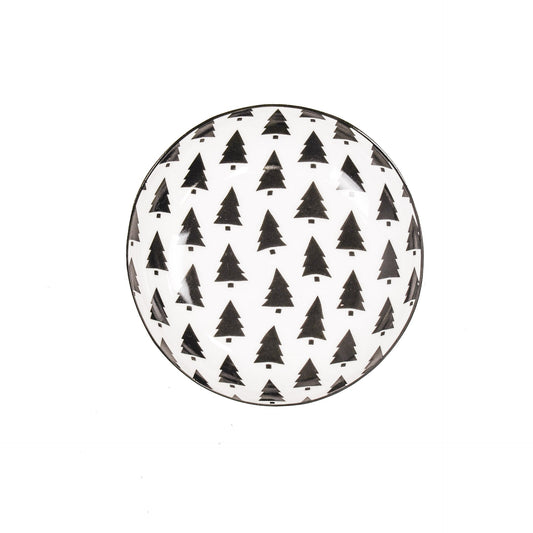 Snackbordje - Kerstboom - Newbone China - Ø9,5cm