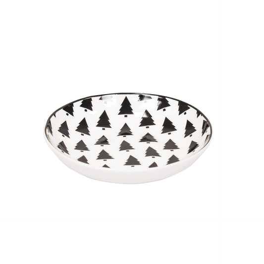 Snackbordje - Kerstboom - Newbone China - Ø9,5cm