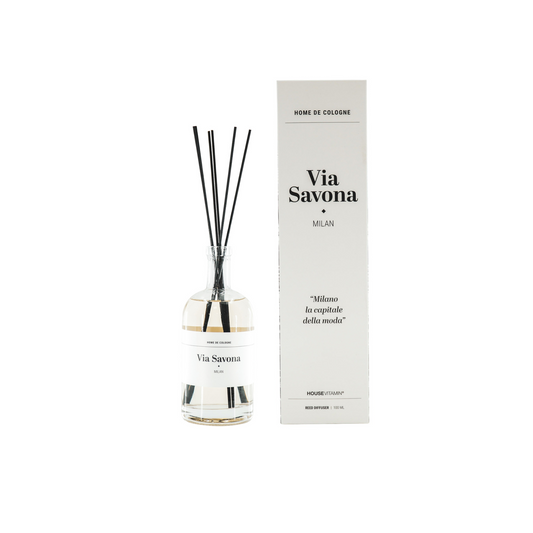 Geurstokjes - Via Savona Milaan - 200ml