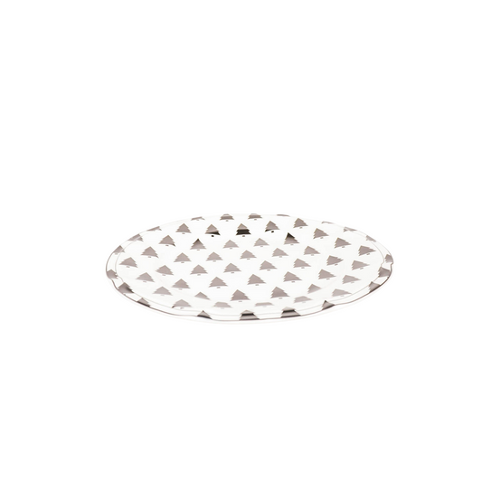 Bord - Kerstbomen - Newbone China - 26x26x1,5cm