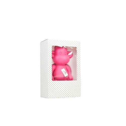 Ornament - Aap Beeld 'The Legend' - Polyresin - Roze - 33x21x50cm