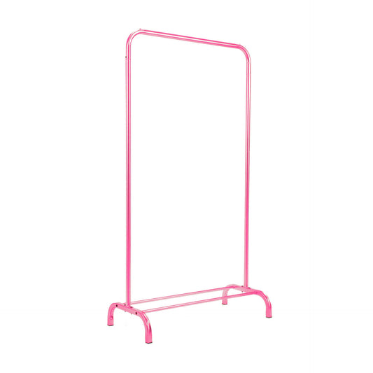 Kledingrek - Metaal - Roze - 80x40x150cm