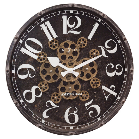 Moving Gear Clock - 50cm - "Henry"