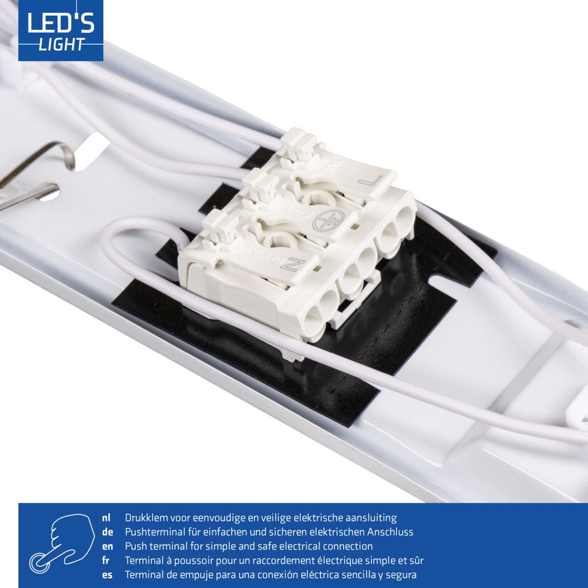 2 PACK - LED's Light Complete LED TL lamp met LED buis 120 cm - Binnen en buiten - 2130 lm - 1x11,5W - 4000K