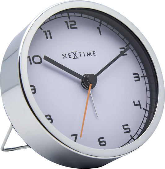 Alarm clock - 9 x 9 x 7.5 cm - Metal - 'Company Alarm'