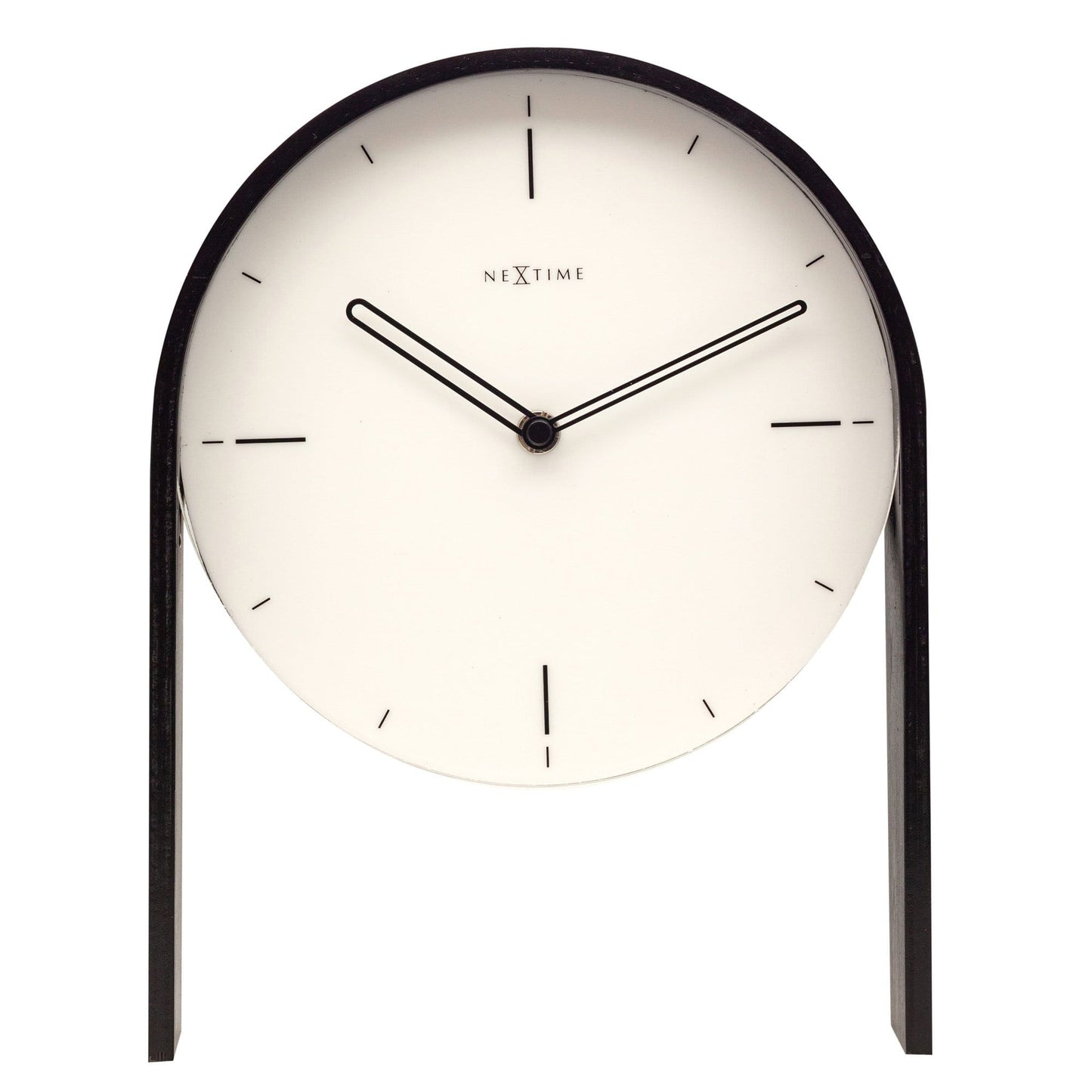 Table clock - 27 x 21 x 6,5 cm - Wood - 'Noa Table'