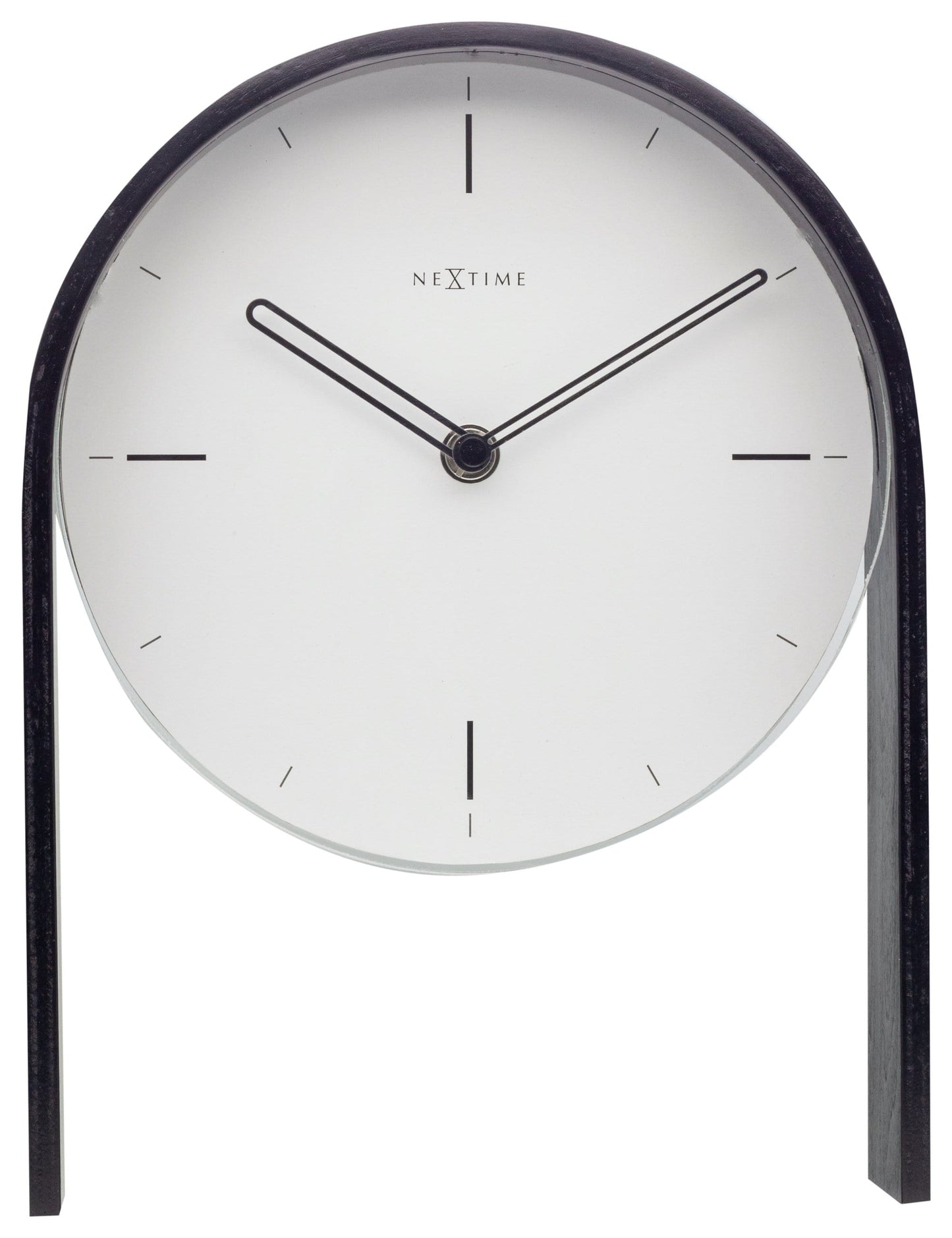 Table clock - 27 x 21 x 6,5 cm - Wood - 'Noa Table'