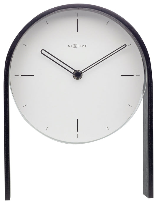 Table clock - 27 x 21 x 6,5 cm - Wood - 'Noa Table'