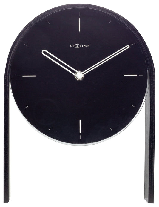 Table clock - 27 x 21 x 6,5 cm - Wood - 'Noa Table'