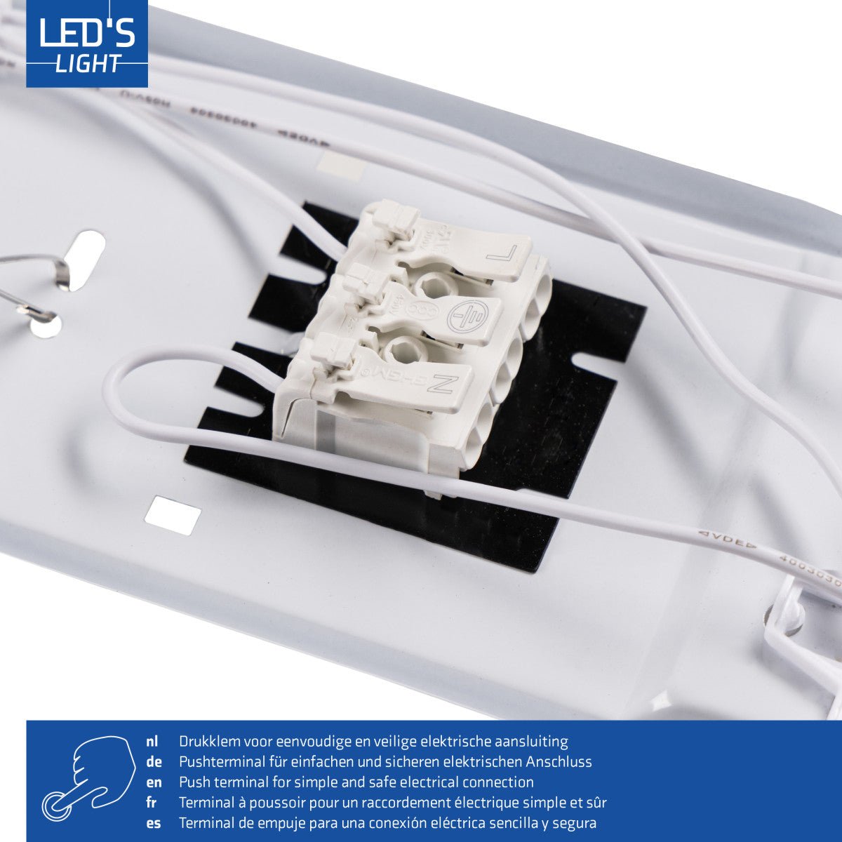 LED's Light Dubbele LED TL lamp 120 cm - compleet met LED buizen - Binnen en buiten - 4260 lm - 4000K - 2x11.5W