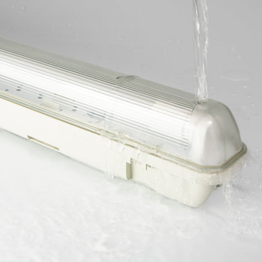 2 PACK - LED's Light LED TL armatuur met sensor 120 cm - Bewegingssensor en nachtsensor - Waterdicht - 2100 lm