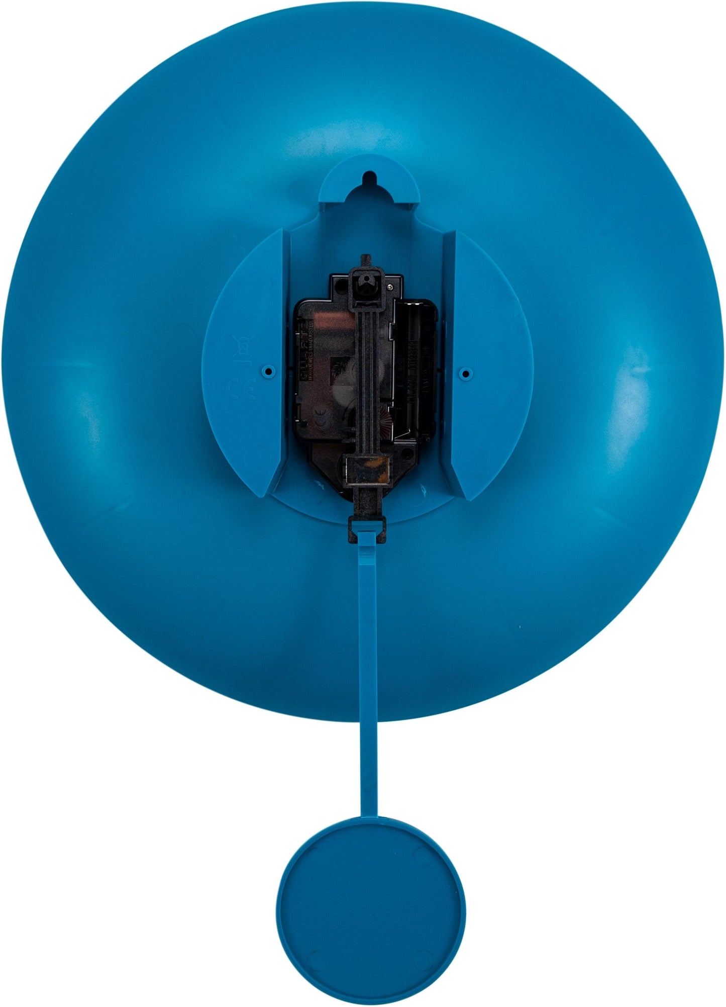 Wall clock -  30 cm - Plastic - 'Bowl'