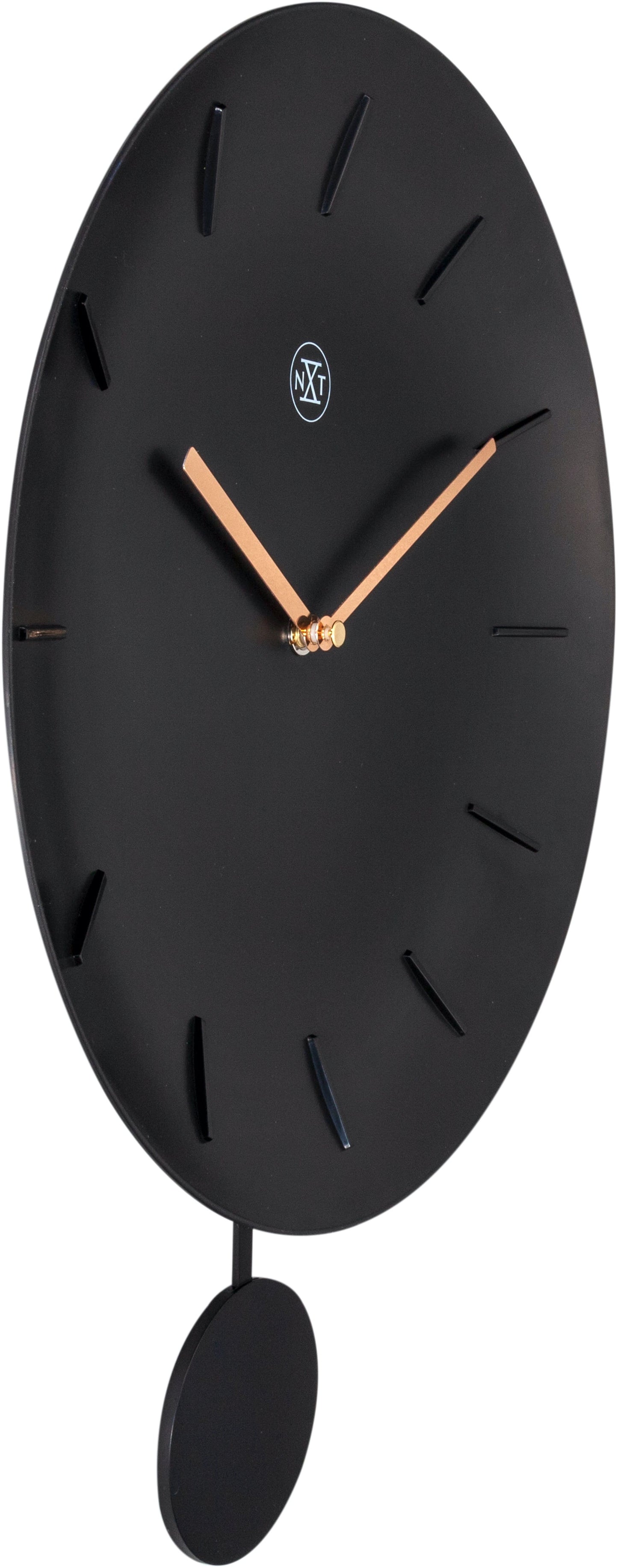 Wall clock -  30 cm - Plastic - 'Bowl'