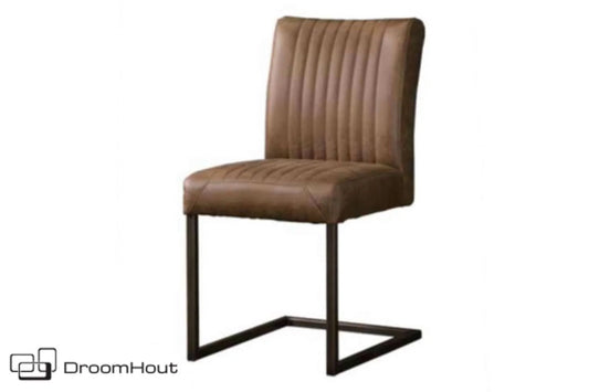 Stoel Tower Living Ferro - bruin - set van 6