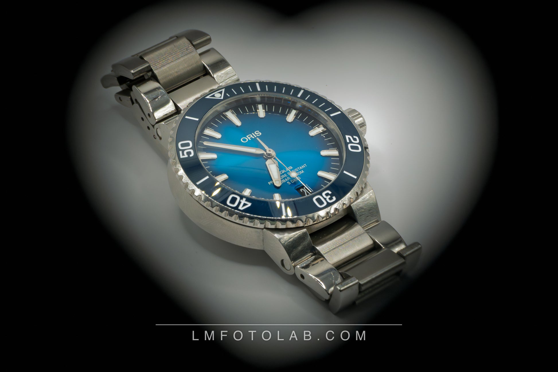 Chameleon_romantisch_hart_modulator_schijf product fotografie horloge 