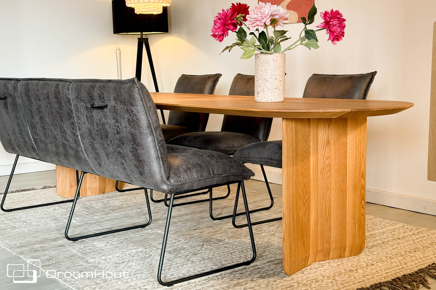 Eetkamerbank Tower Living Seda - laatste showroommodel