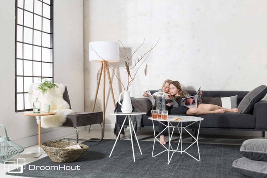 Vloerlamp Zuiver Tripod Wood - showroommodel