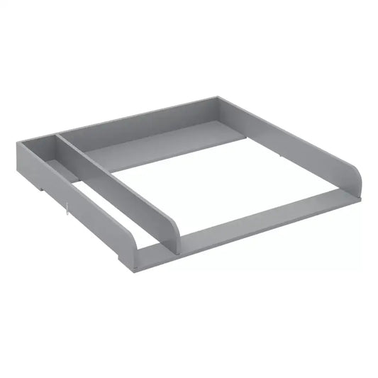 BukkitBow - Baby Verschoontafel - Los Opzetstuk voor Commode - Grijs of Wit - 80x74.5x8.5cm