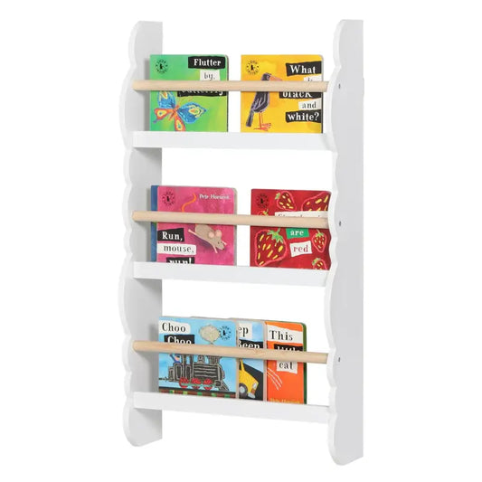 BukkitBow - Boekenkast voor Kinderen - Speelgoedkast/Boekenrek Kind – Houten Kast met Boekenplanken - Geschikt voor Kinderkamer