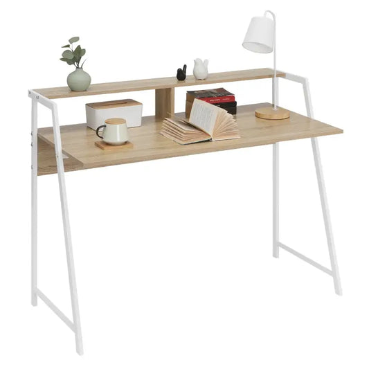 BukkitBow - Bureau met Houtlook en Hoge Opstapplank (56X115X71CM)