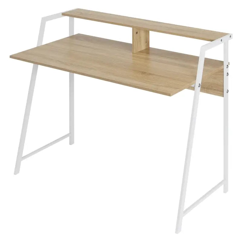 BukkitBow - Bureau met Houtlook en Hoge Opstapplank (56X115X71CM)