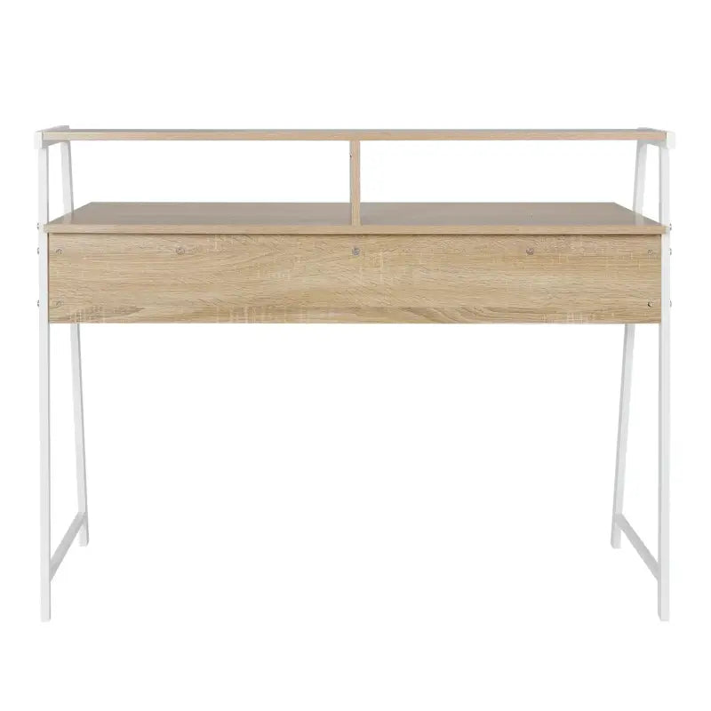 BukkitBow - Bureau met Houtlook en Hoge Opstapplank (56X115X71CM)