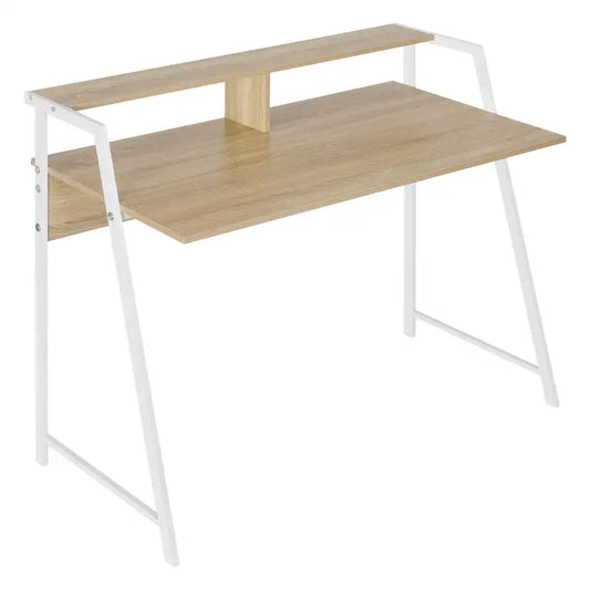 BukkitBow - Bureau met Houtlook en Hoge Opstapplank (56X115X71CM)
