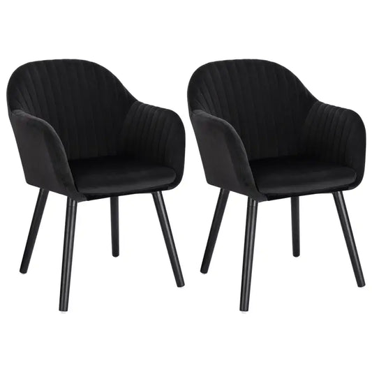 BukkitBow - Comfortabele Eetkamerstoelen - Ergonomisch Ontwerp - Duurzaam & Sterk - Multifunctioneel - Zithoogte: 44CM
