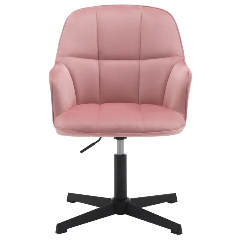 BukkitBow - Draaibare Bureaustoel - Ergonomische Bureaustoel - Velvet Fluwelen Stoel met Metalen Onderstel
