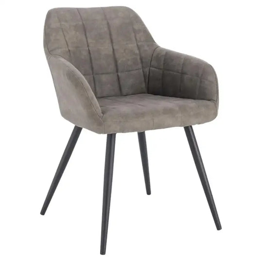 BukkitBow - Eetkamerstoel - Lederen/Stoffen/Linnen Stoel - Comfortabel & Ergonomisch - Stevig & Duurzaam - Zithoogte: 47CM