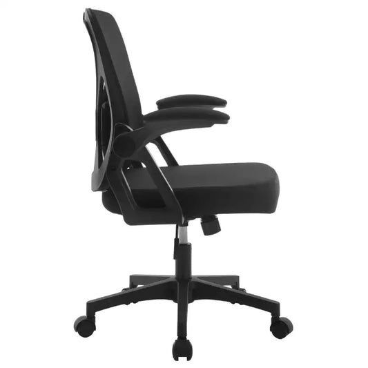BukkitBow - Ergonomische Bureaustoel - Ademende Rugleuning - Wegklapbare Armleuningen - Hoogte: 46,5-56CM