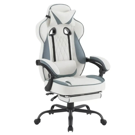BukkitBow - Ergonomische Gamingstoel / Bureaustoel - Kunstleder of Mesh met Metalen Onderstel - Verstelbaar in Hoogte: 48-55,5CM