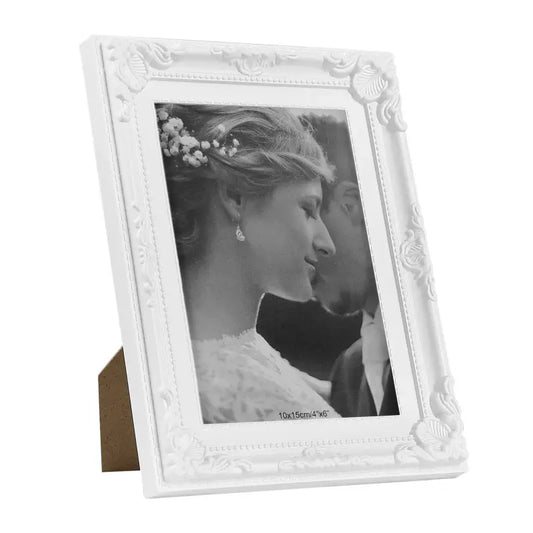 BukkitBow - Fotolijstje met Sierprint - Wit
